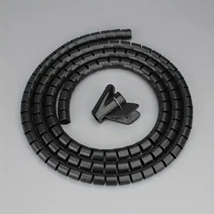 One Roll 3m Wire Management Solution, Durable Cable Organizer for Home & Office Use, Convenient Cord Storage Design