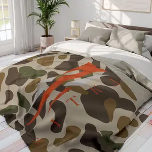 SITKA Camo Old School Velvet Blankets Decor Multifunction Soft Office Bedding Blankets Plush Thin Quilt