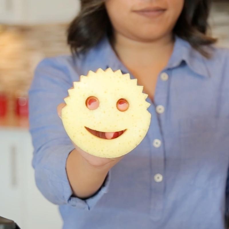 Scrub Mommy (1ct) Dual-sided Scrubber and Sponge made from ResoFoam and FlexTexture