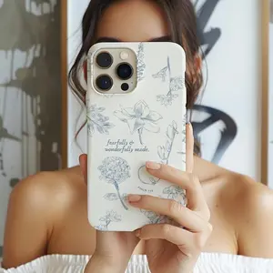 Fearfully & Wonderfully Made | Psalm 139 | Christian Phone Case | Bible Verse Case | Vintage | Suitable for IPhone17 11 12 13 14 15 16 Pro Max Air Plus
