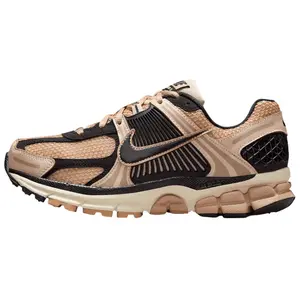 Nike Vomero 5 Slip Resistant Abrasion Resistant Low top Casual Running Shoes Women's Beige Black FJ2028-106