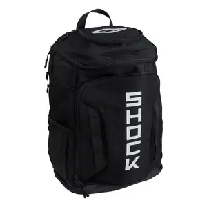 Shock Doctor Sports Backpack with 10 Storage Compartments for School Work Gym and Workouts 19x14x6 Inches 100% Polyester
