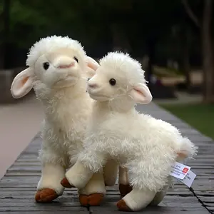 11Inch Simulation Lamb Plush Doll | Sheep Stuffed Animal, Lifelike Alpaca Model, Ideal Birthday Gift For Children Girls | Brand: Unsnurnoch