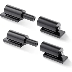 VEVOR Heavy Duty Gate Hinges, 2-Pack 7-Inch Barrel Gate Hinge, Weld On Hinges 900 lbs Load Capacity for Swing Trailer Gates, Grease Zerk Fitting & Internal Ball Bearings for Smooth Operation