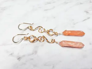 Asymmetrical Elegant Swirl Earrings