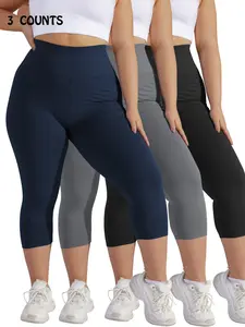 Women's High Waist Tight-Fitting Pants Set, Abdominal Control, High Elasticity Four-Way Stretch Fabric, Soft Comfort Seven-Inch Leggings, Comfy Stretchy Leggings