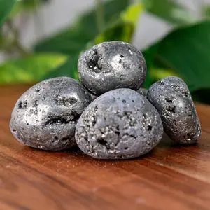 Down to Earth Pyrite Tumbled 1lb