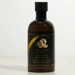 Body Shine Anti-Dandruff Ginger Shampoo for Flaky Scalps Soothes & Nourishes