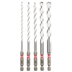 Milwaukee 48-20-8898 5PC Impact Carbide Multi-Material Drill Bit Set (Open Box)