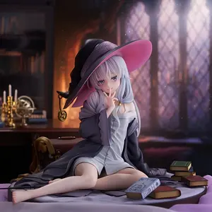 Exquisite Anime-Style Seated Statue, Durable PVC Material, Collectible Decor for Bedroom & Car, Unique Gift for Anime Lovers