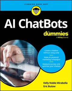 AI Chatbots for Dummies -- Eric Butow, Paperback
