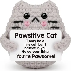 Gifts suitable for teenage girls and sons, essential fillers for Easter eggs, birthday gifts for women, men, friends, and colleagues, uplifting crochet animal emotional support toys