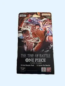 The Time of Battle Sleeved Booster Pack - The Time of Battle (OP16)