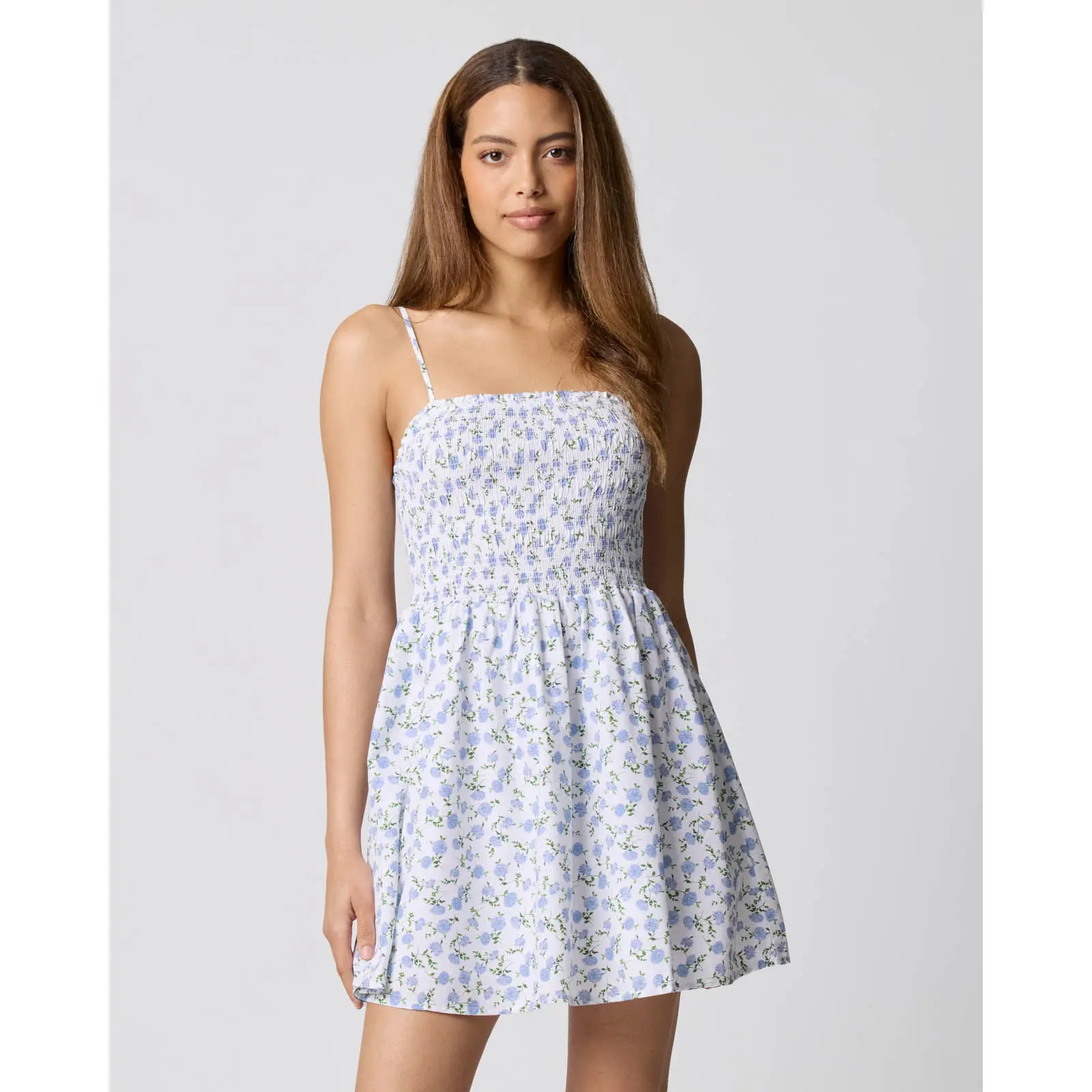 Smocked Mini Dress Smocked Mini Dress