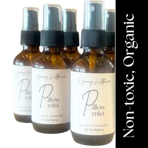 Pillow Mist | Linen Mist | Room Spray | Organic | Non-toxic | Lavender | Sleep Spray | Relax | Aromatherapy