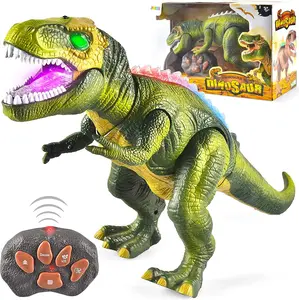JOYIN Robot Dinosaur Toy for Kids Boys 3+ Big T.rex with Light and Realistic Roaring Sound, Remote Control Walking & Dancing Dinosaur, Electronic Steam Toy, Birthday Gift for Kids Boys Girls