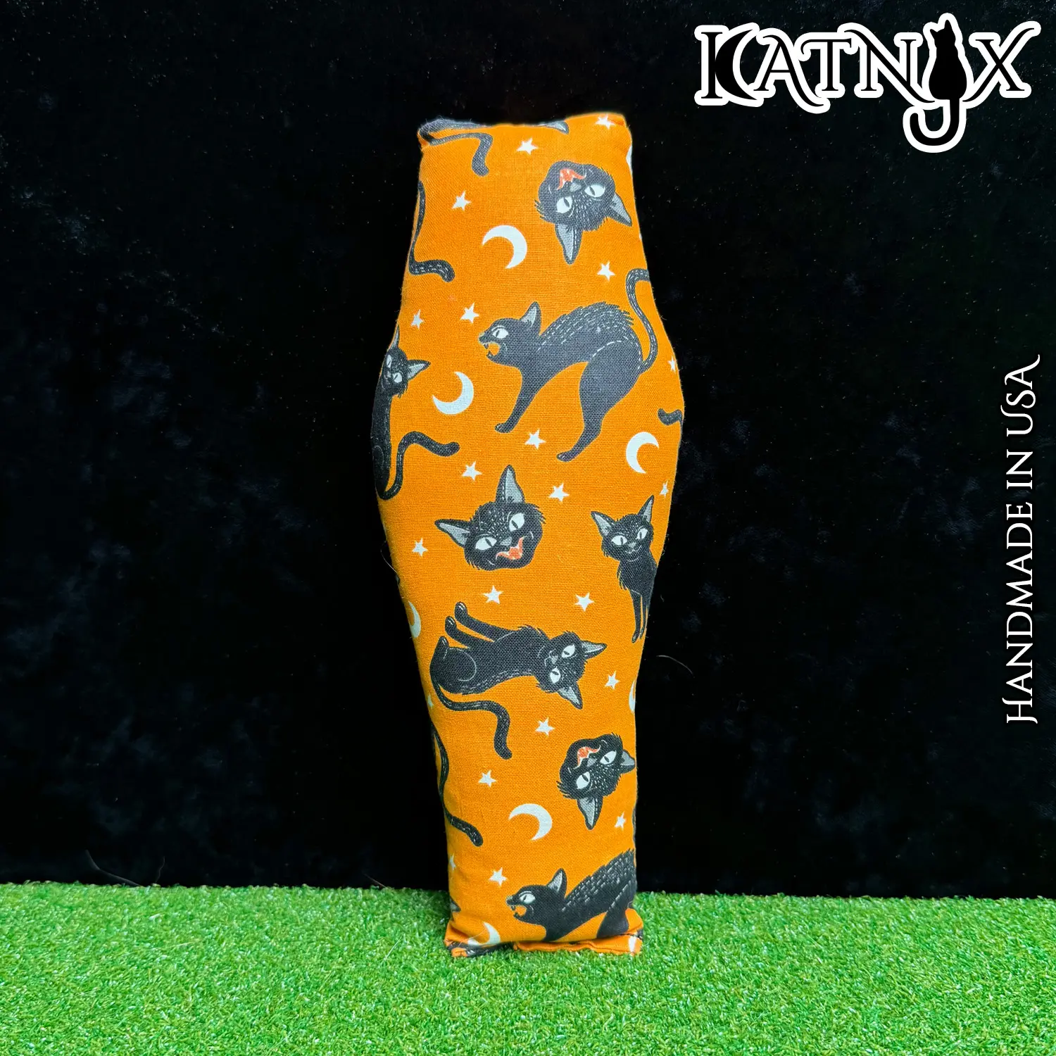 Katnyx Coffin Cat Kicker Toy with Catnip - Binx