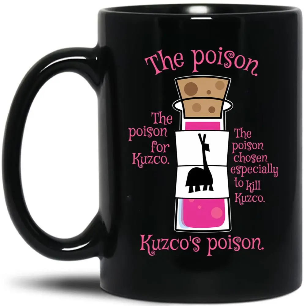Kuzco'S Poison Black Coffee Mug Size 11 Oz 15 Oz
