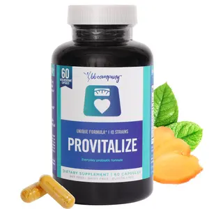 Provitalize Probiotics for Women Digestive HealthMenopause Joint Support Turmeric Curcumin Moringa 60 Ct