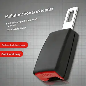Car Safety Belt Buckle, Universal Fit Car Seatbelt Extender Clip, Durable & Secure Vehicle Accessory, Easy Install Design