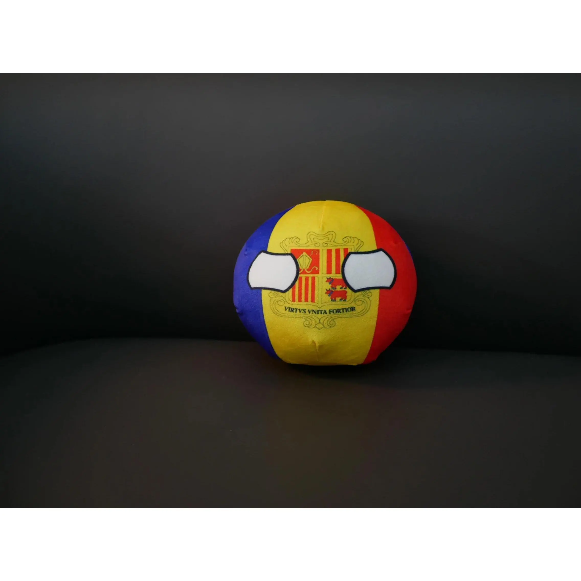 Andorra Polandball Plush Toy Countryball Stuffed Doll Pendant Home Decoration Birthday Gift