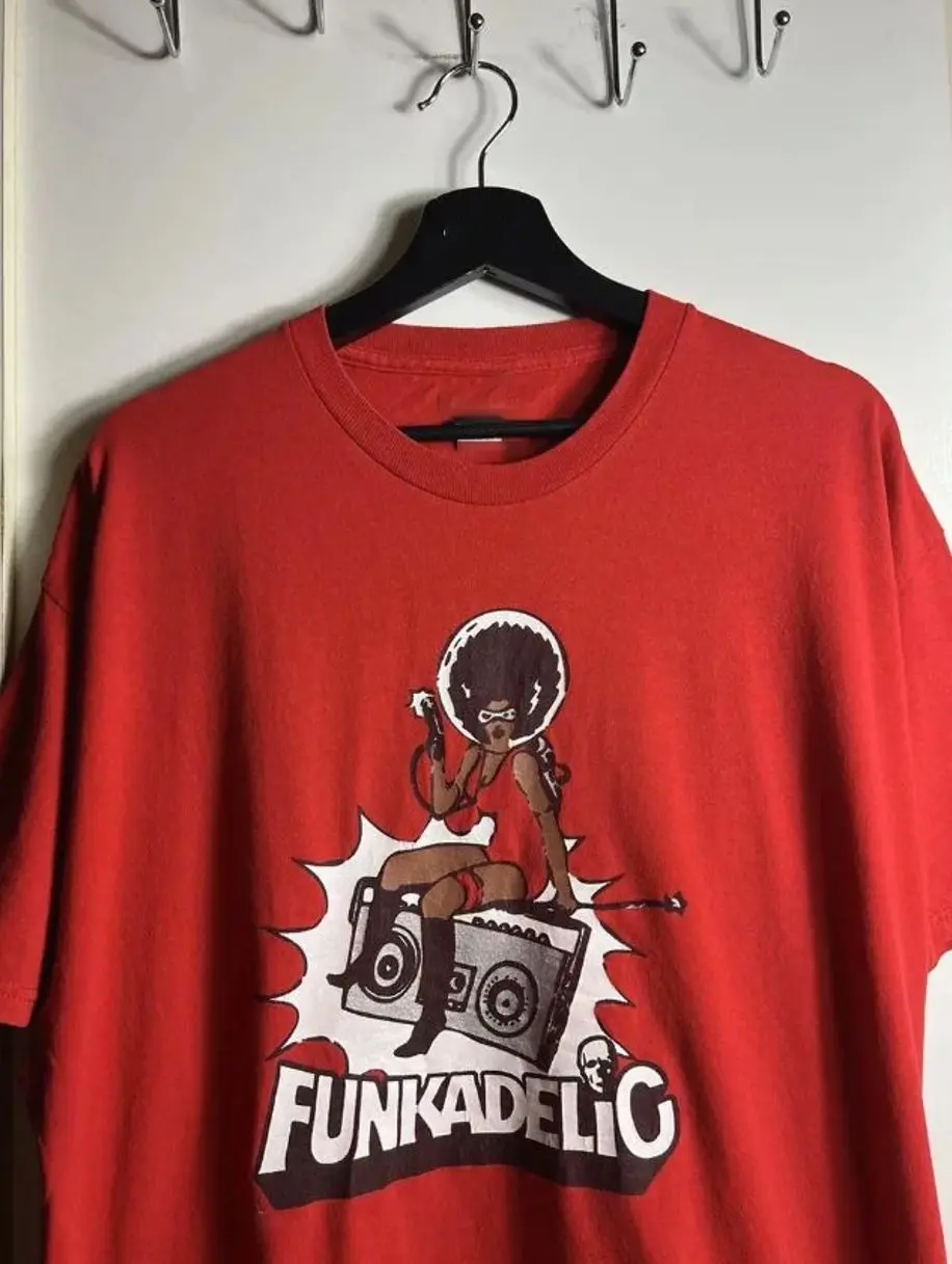 Funkadelic Space Girl Blaster T-Shirt Unisex Cotton Classic Tee All Sizes AL654 2