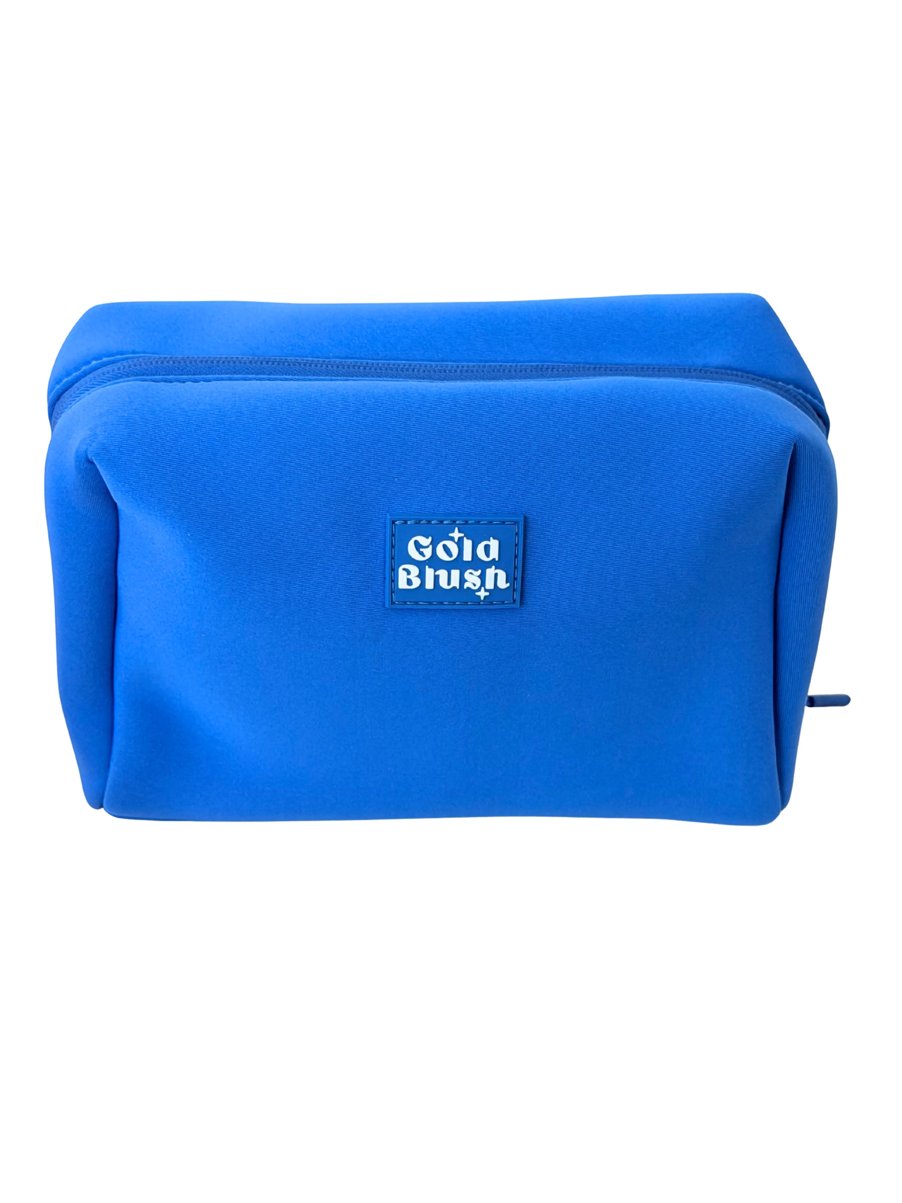 Electric Blue Cosmetic Bag