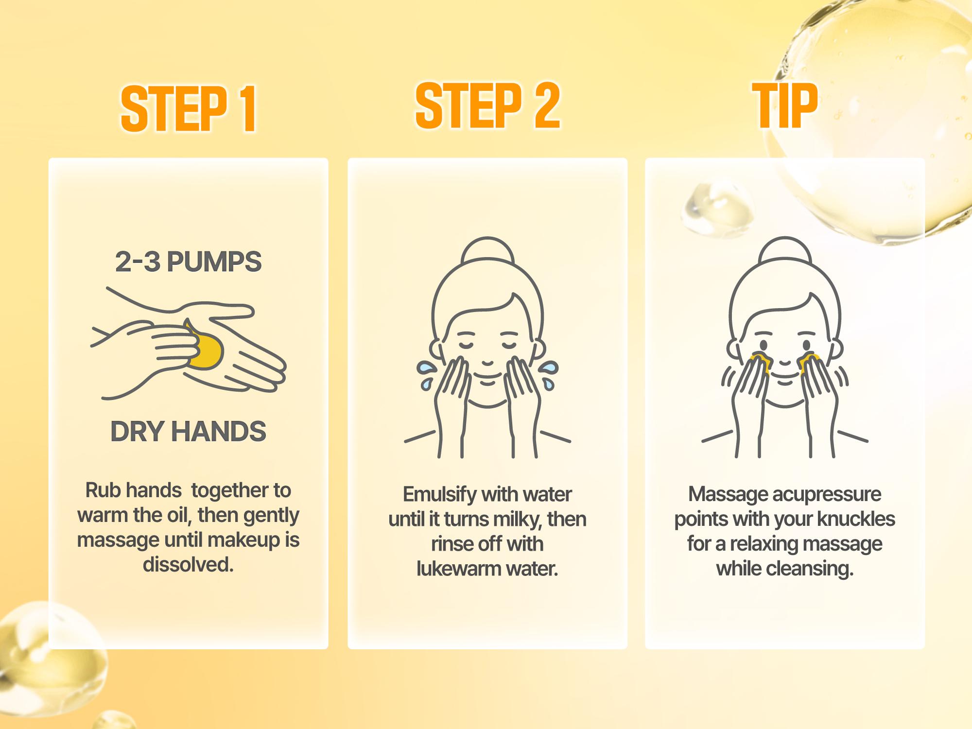 [numbuzin official shop] No.5 Cleansing Oil | Glutathione C Facial Spa Cleanser | Gentle Cleanser for Blackhead, Pore, Makeup Remover | Vitamin C, Niacinamide | Double Cleansing | 6.76 fl. oz.