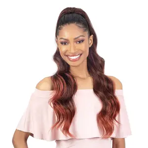 FreeTress Equal Drawstring Ponytail Lite Luxy Wave 28"