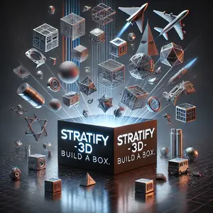 LIVE ONLY **BUILD A BOX** Stratidy3D-2 - $20 to $300 Fill A Box With Articulated 3D Figures, 3D Figures, and Home Decor Items