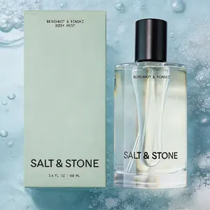 Salt & Stone Bergamot & Hinoki Body Mist – Skincare-Infused Hydrating Hair & Body Spray for Women & Men | Vegan & Cruelty-Free | 3.4 fl oz / 100ml