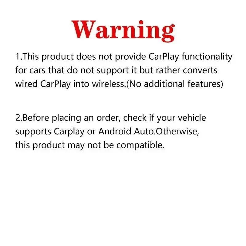 2026 Professional Upgrade Wireless Carplay Adapter, Android Auto 2-In-1, Instant Screen Connection, Smooth Navigation Entertainment