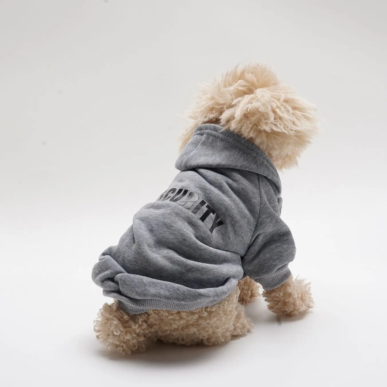 Letter Print Pet Hoodie, Comfortable Pet Clothes, Pet Clothing for Small Medium Large Dogs, Fashionable Pet Clothes for Outdoor Walking