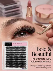 100D mix lengthes 10-16mm DIY cluster lashes