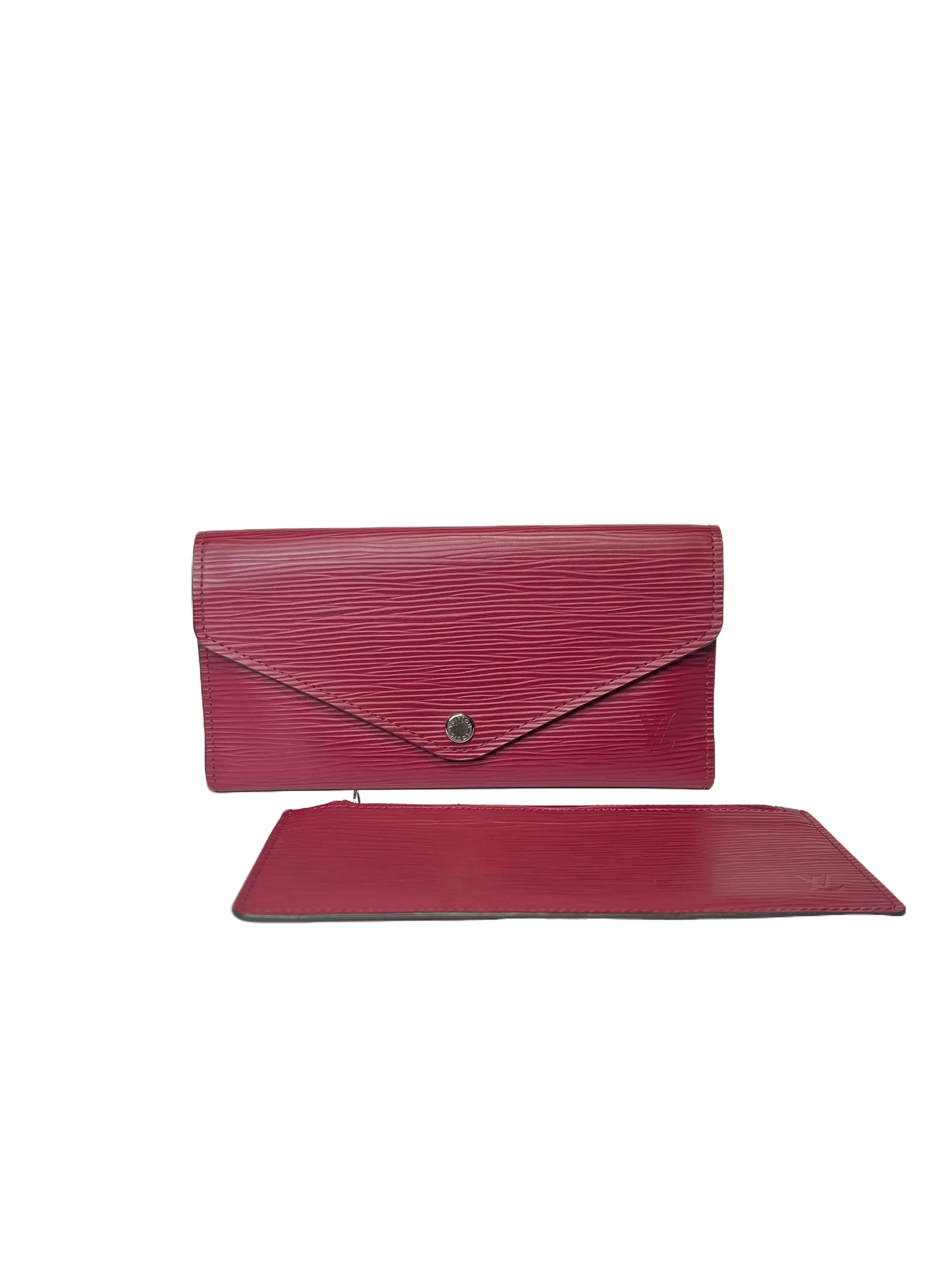 Pre-owned Louis Vuitton Monogram Epi Leather Sarah Fashionable Ladies Wallet (Pre Loved Clutch & Wristlet Accessory), Fashionable Wallet