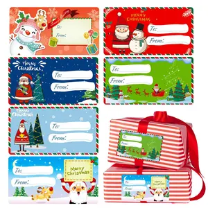 120 Festive Christmas Gift Labels
