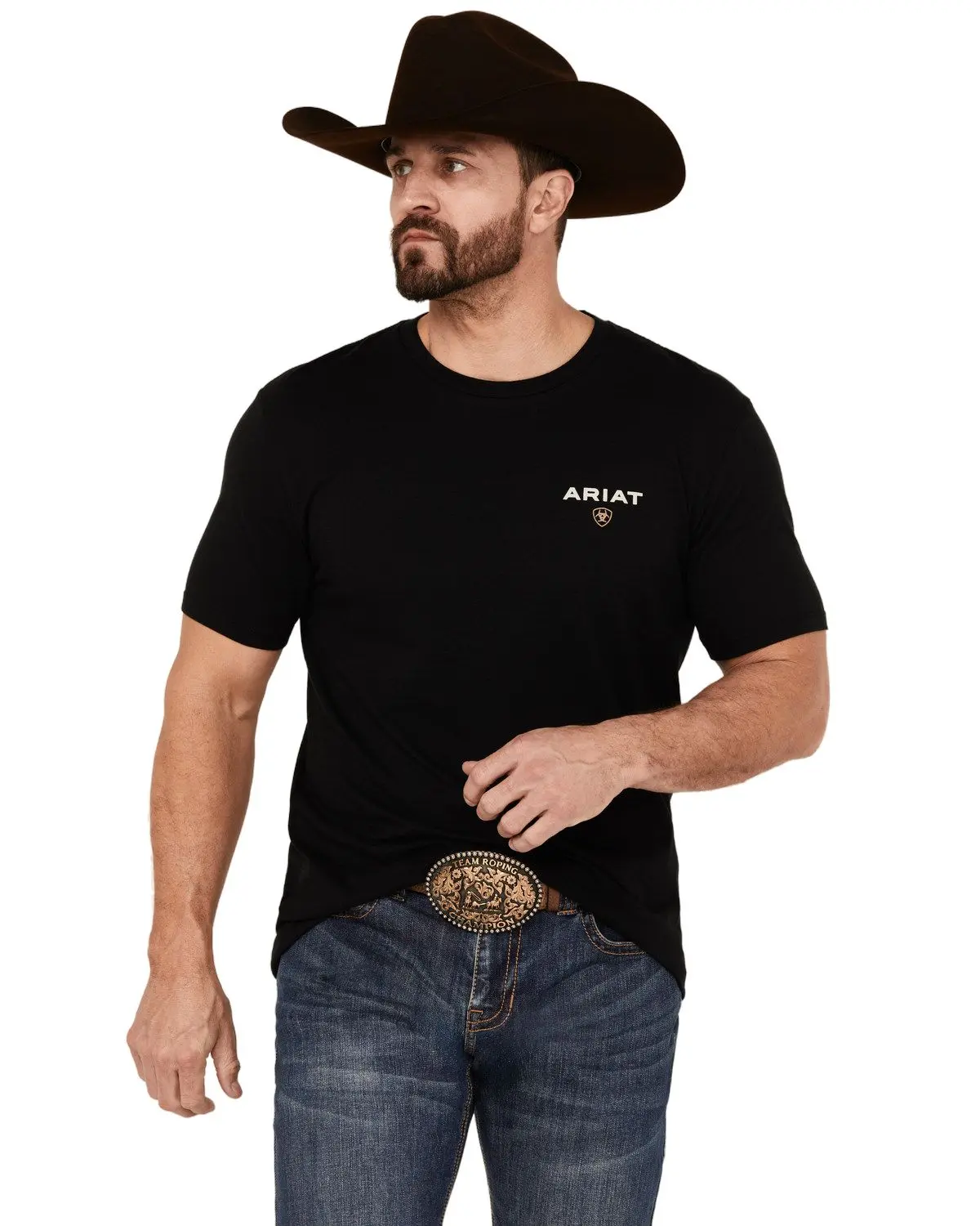 Ariat Men's Men'S American Rancher Short Sleeve Graphic T-Shirt - 10052018