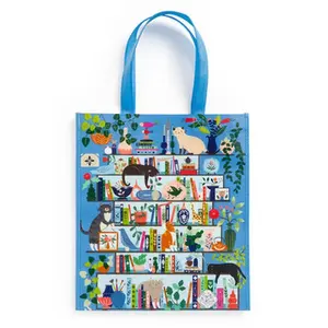 Purrfect Nook Reusable Shopping Bag -- Galison, Undefined