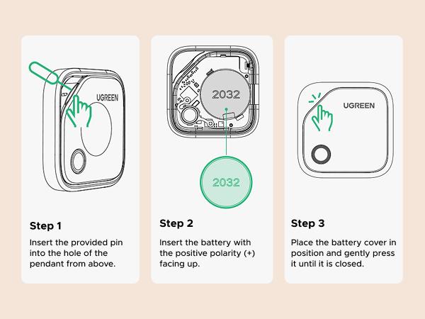 UGREEN Finder Tag Compatible with Apple Offcial Chip (for iOS Only or Samsung Only), Anti-lost for Car Key Wallet Luggage Passport with Alarm& Left-Behind Remind Slim Bluetooth Tracker,Gps Signal Protector Smart Tracking ,Tiktokshopstockup