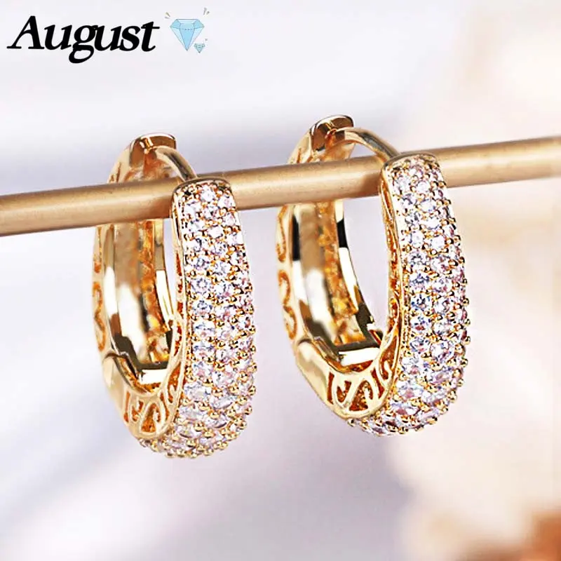 Hollow Hoop Earrings - Hip-Hop Funky Fashionable Earrings, Sparkling Zirconia Accents, Decorative Artificial Gemstone Jewelry with Exquisite Packaging, Ideal for Party Festival Occasions, Earrings For Decorative