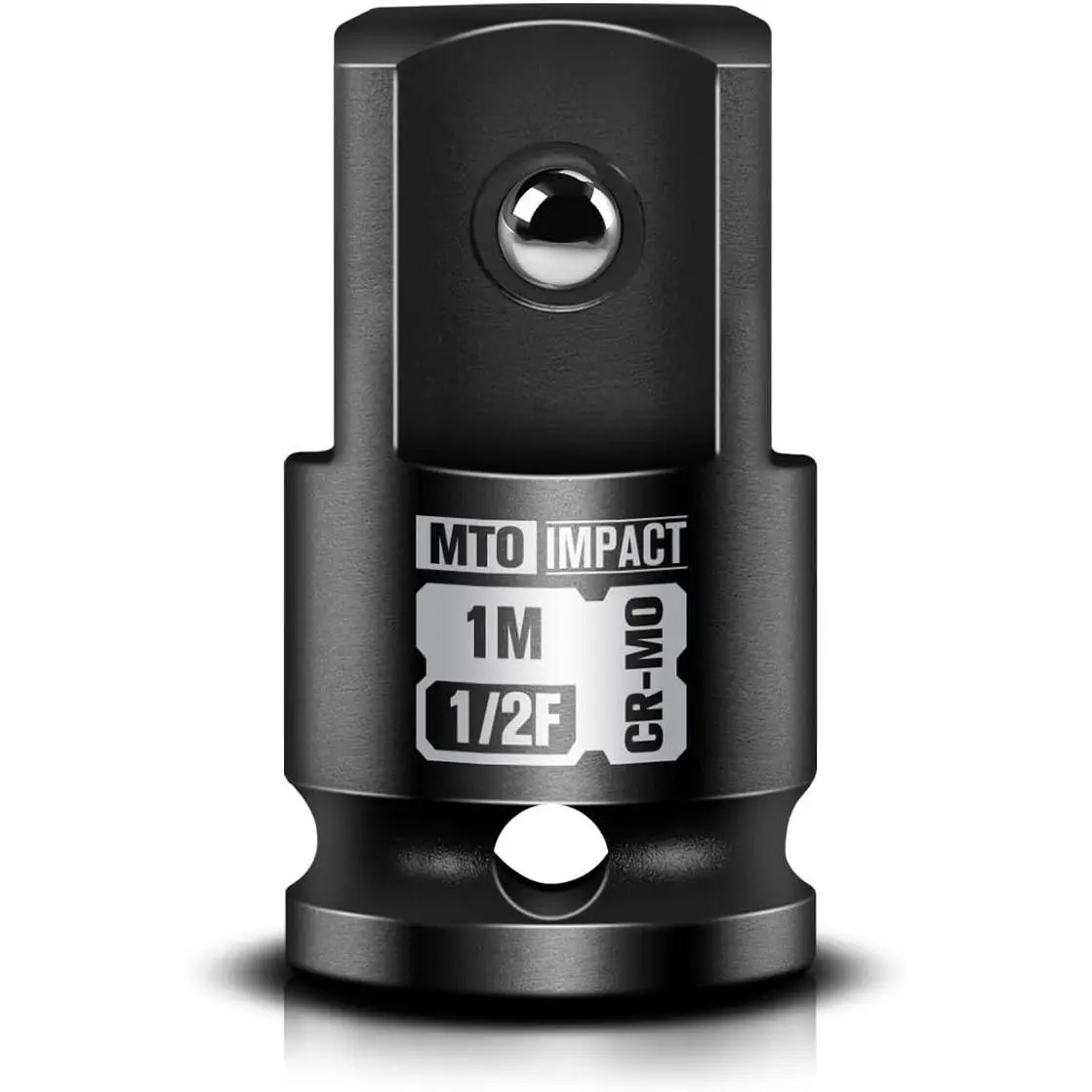 1/2" Female to 1" Male  Socket Adapter, 1/2-Inch  Socket Adapter, Chrome Molybdenum Alloy Steel, for  Wrench & Ratchet Use