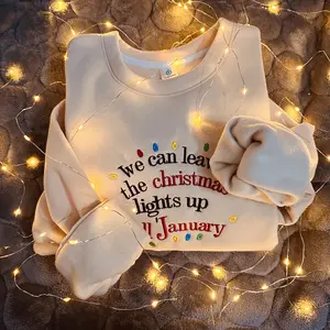 Christmas Embroidered Sweatshirt