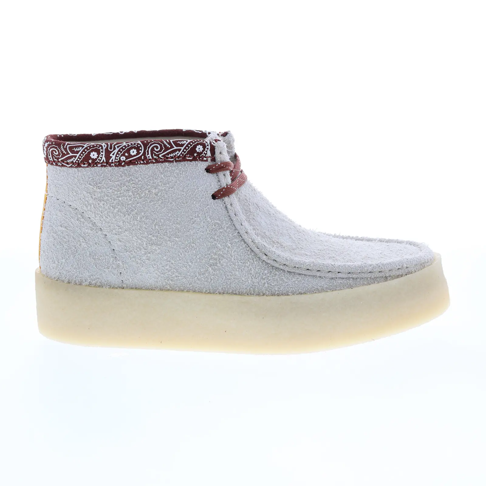 Clarks Wallabee Cup Boot 26167977 Mens Beige Suede Lace Up Chukkas Boots
