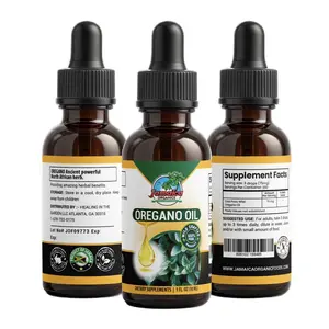 Jamaica Organics Oregano Oil 100% Pure Wild Moroccan 30ml Vegan Dietary Supplement for Adults Herbal Benefits Healthcare Fitness Edible