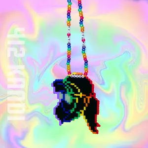 Rezz Can You See Me Kandi Perler Necklace