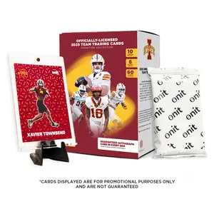 *SHIPPED SEALED* Iowa State University Football 2025 Trading Cards
