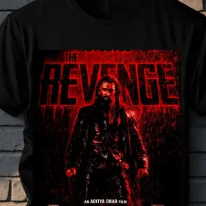 Dhurandhar Revenge Tshirt| Action Movie Style Design |Ranveer Singh Shirt|