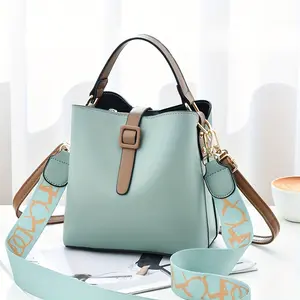 Mother's Day Gift for Mom - Fashionable Shoulder Bag, Simple and Versatile Crossbody Handbag with Bucket Design Suitable for Families