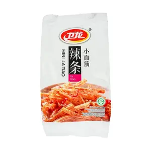 WEILONG Spicy Gluten Strips - Authentic Chinese Snack, Savory & Spicy Flavor, 360g Family Pack