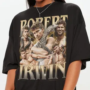 [Sale up to 50%] [Free Ship] Robert Irwin Vintage 90s Bootleg Shirt